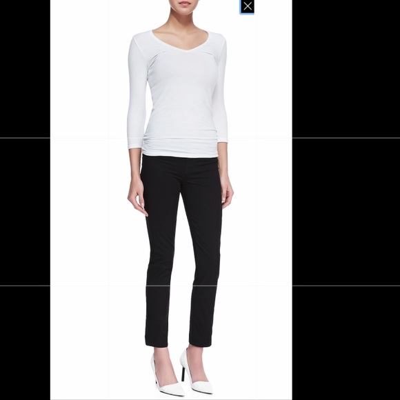 J BRAND**Mid-Rise Cropped Rail Jeans*Size 25 $228 - Picture 2 of 11